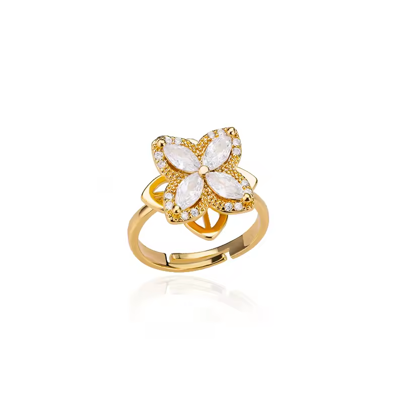 Floral Anxiety Ring