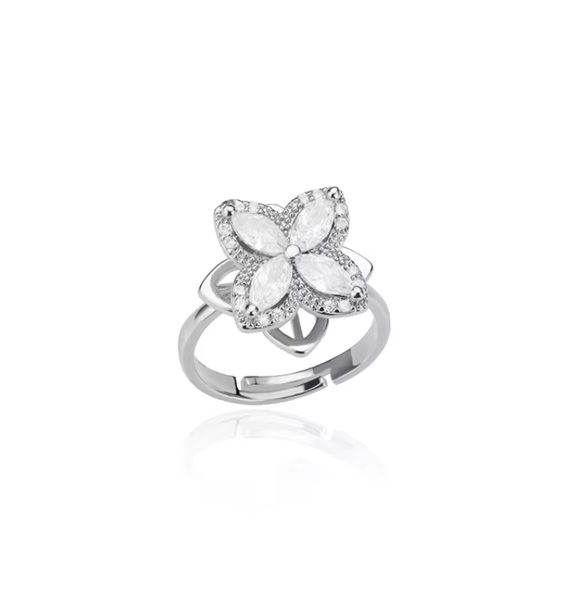 Floral Anxiety Ring