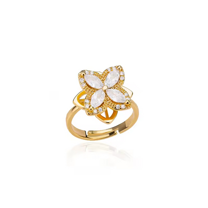 Floral Anxiety Ring